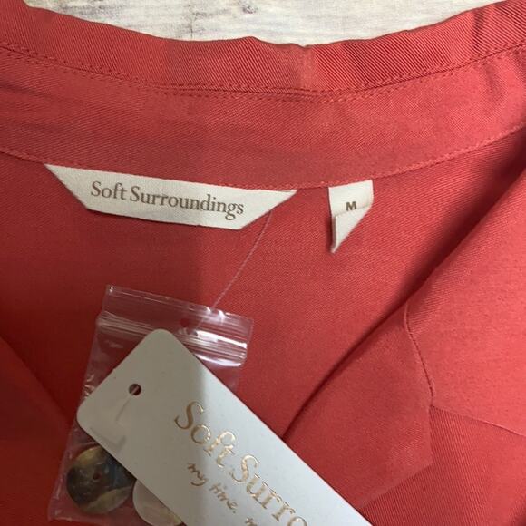 NWT Soft Surroundings Weekender Tencel Dress M - Picture 4 of 4